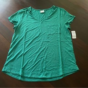 NWT Soma Cool Nights SS Pocket Tee